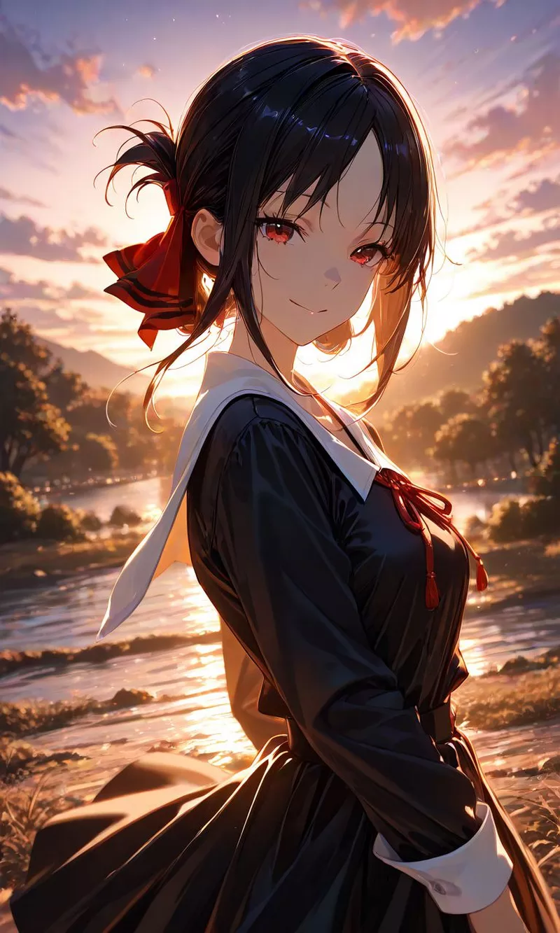 Hình Nền Kaguya Shinomiya Trong Khoảnh Khắc Bình Yên Hình Nền Kaguya Shinomiya Trong Khoảnh Khắc Bình Yên