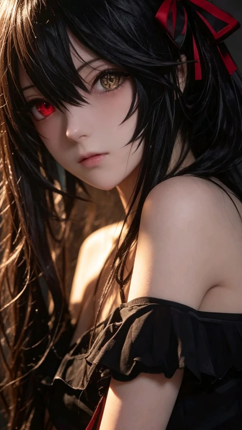 Hình Nền Kurumi Tokisaki Cùng Không Gian Anime Huyền Ảo Hình Nền Kurumi Tokisaki Cùng Không Gian Anime Huyền Ảo