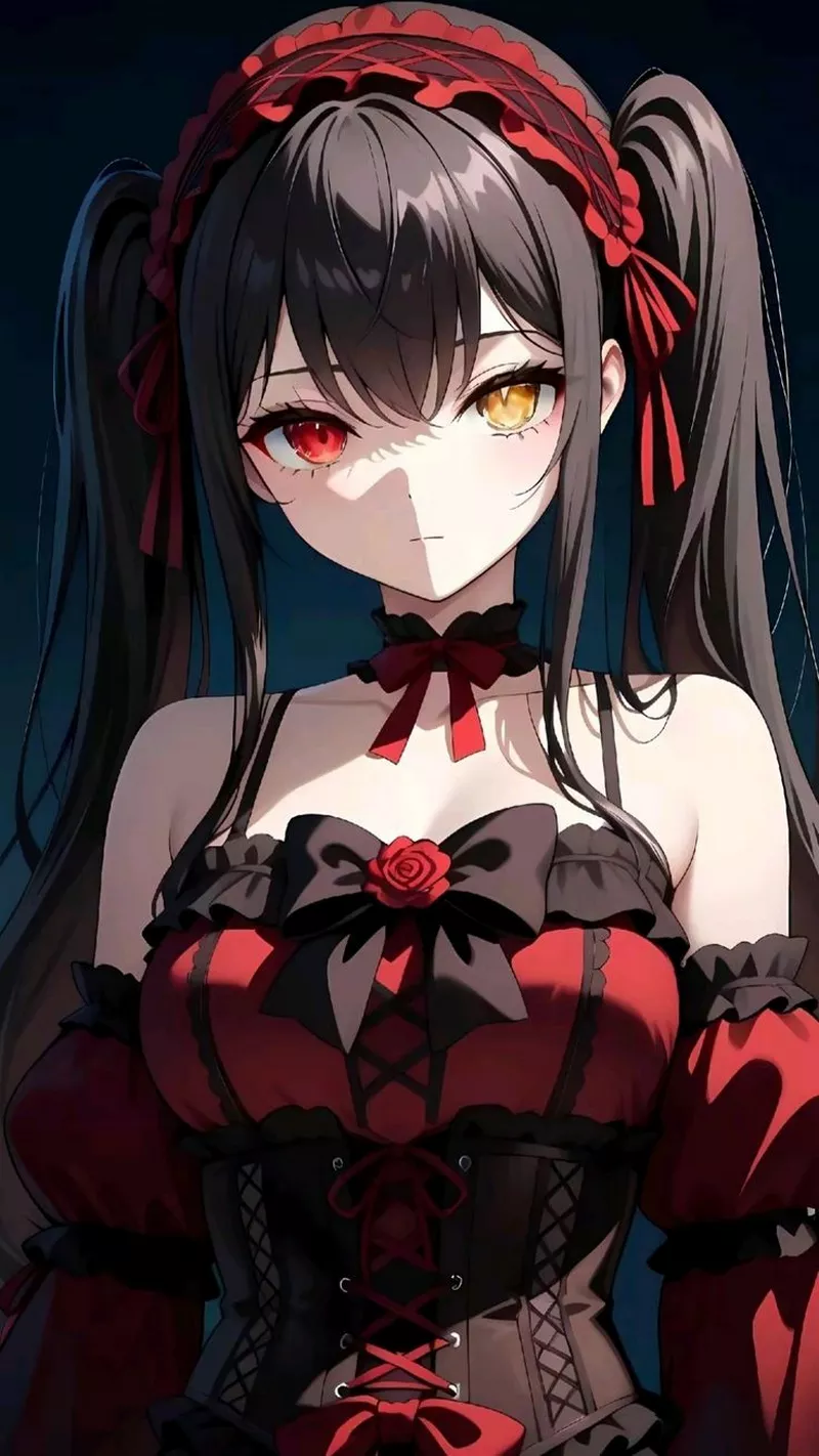 Hình Nền Kurumi Tokisaki Mang Phong Cách Nữ Thần Huyền Bí Hình Nền Kurumi Tokisaki Mang Phong Cách Nữ Thần Huyền Bí