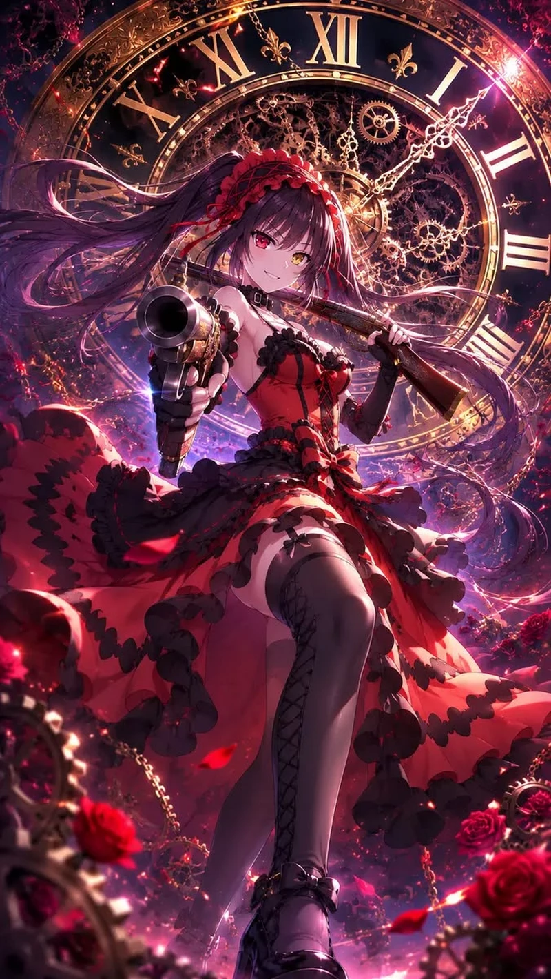 Hình Nền Kurumi Tokisaki Với Phong Cách Anime Đầy Cuốn Hút Hình Nền Kurumi Tokisaki Với Phong Cách Anime Đầy Cuốn Hút