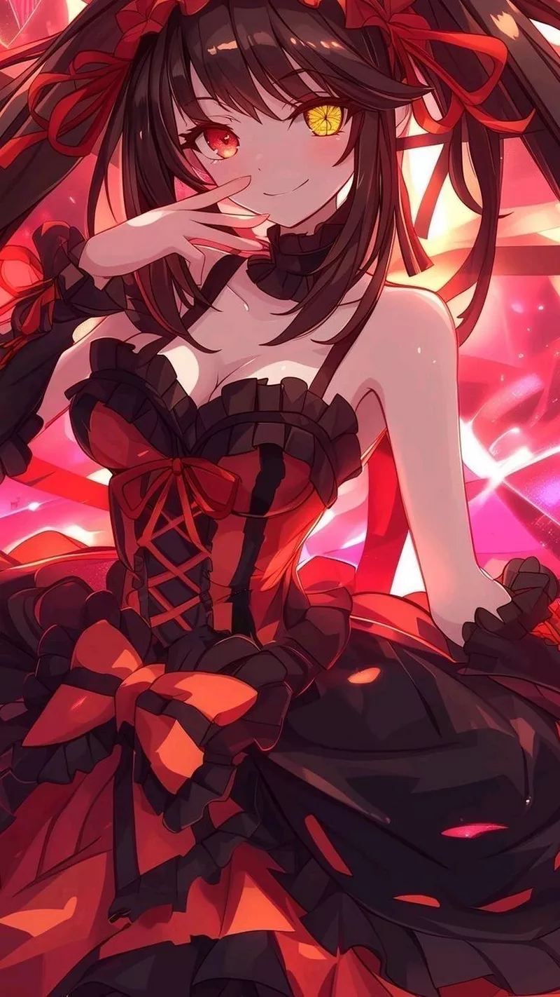 Hình Nền Kurumi Tokisaki Với Tạo Hình Gothic Đầy Ấn Tượng Hình Nền Kurumi Tokisaki Với Tạo Hình Gothic Đầy Ấn Tượng