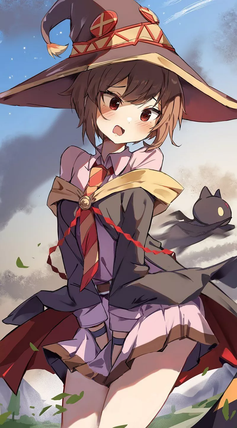 Hình Nền Megumin Với Góc Nhìn Cá Tính Và Cuốn Hút