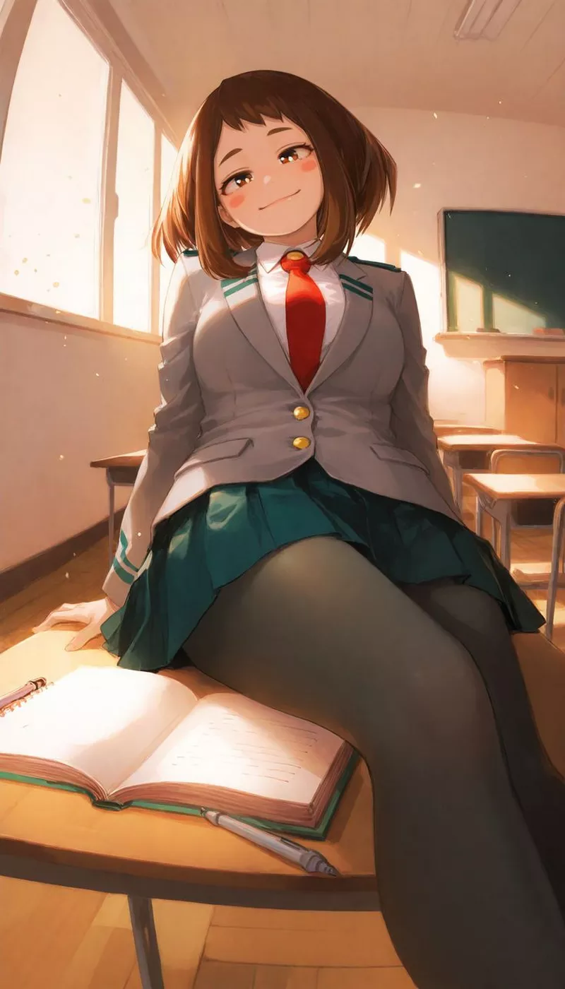 Hình Nền Ochaco Uraraka Cùng Khung Cảnh Bầu Trời Đẹp Hình Nền Ochaco Uraraka Cùng Khung Cảnh Bầu Trời Đẹp