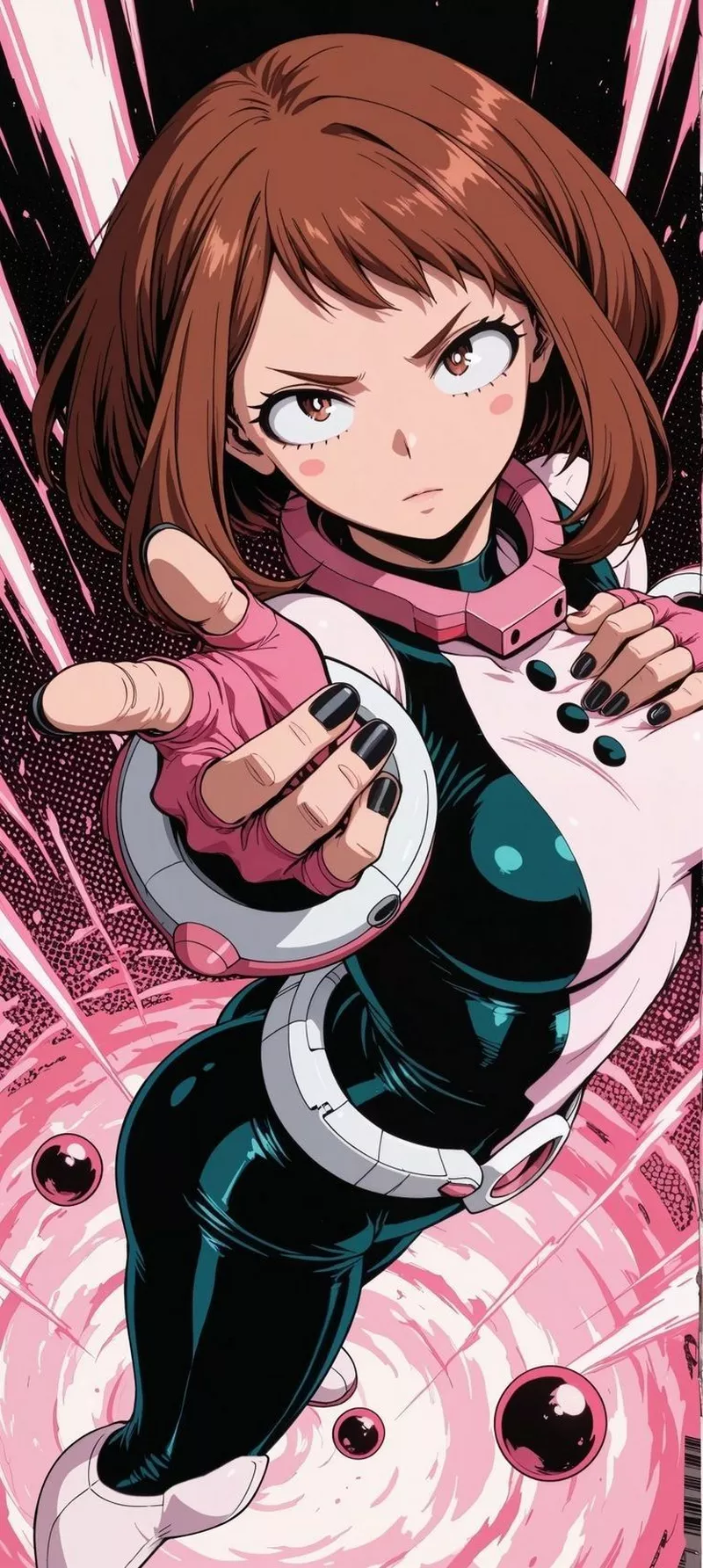 Hình Nền Ochaco Uraraka Cùng Phong Cảnh Anime Lung Linh Hình Nền Ochaco Uraraka Cùng Phong Cảnh Anime Lung Linh