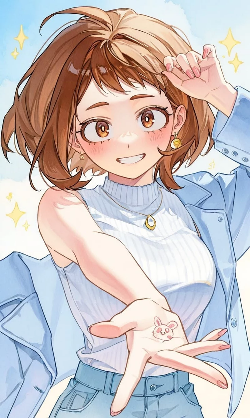 Hình Nền Ochaco Uraraka Với Biểu Cảm Đáng Yêu Hình Nền Ochaco Uraraka Với Biểu Cảm Đáng Yêu