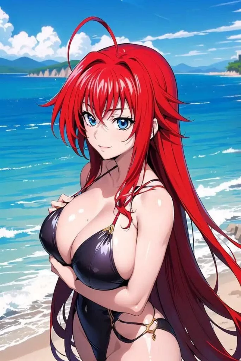 Bộ Sưu Tập Hình Nền Rias Gremory Qua Những Khung Hình Anime Ấn Tượng