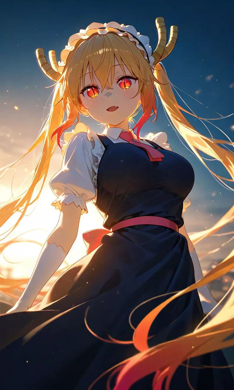 Hình Nền Tohru Cùng Khung Cảnh Anime Lung Linh Hình Nền Tohru Cùng Khung Cảnh Anime Lung Linh
