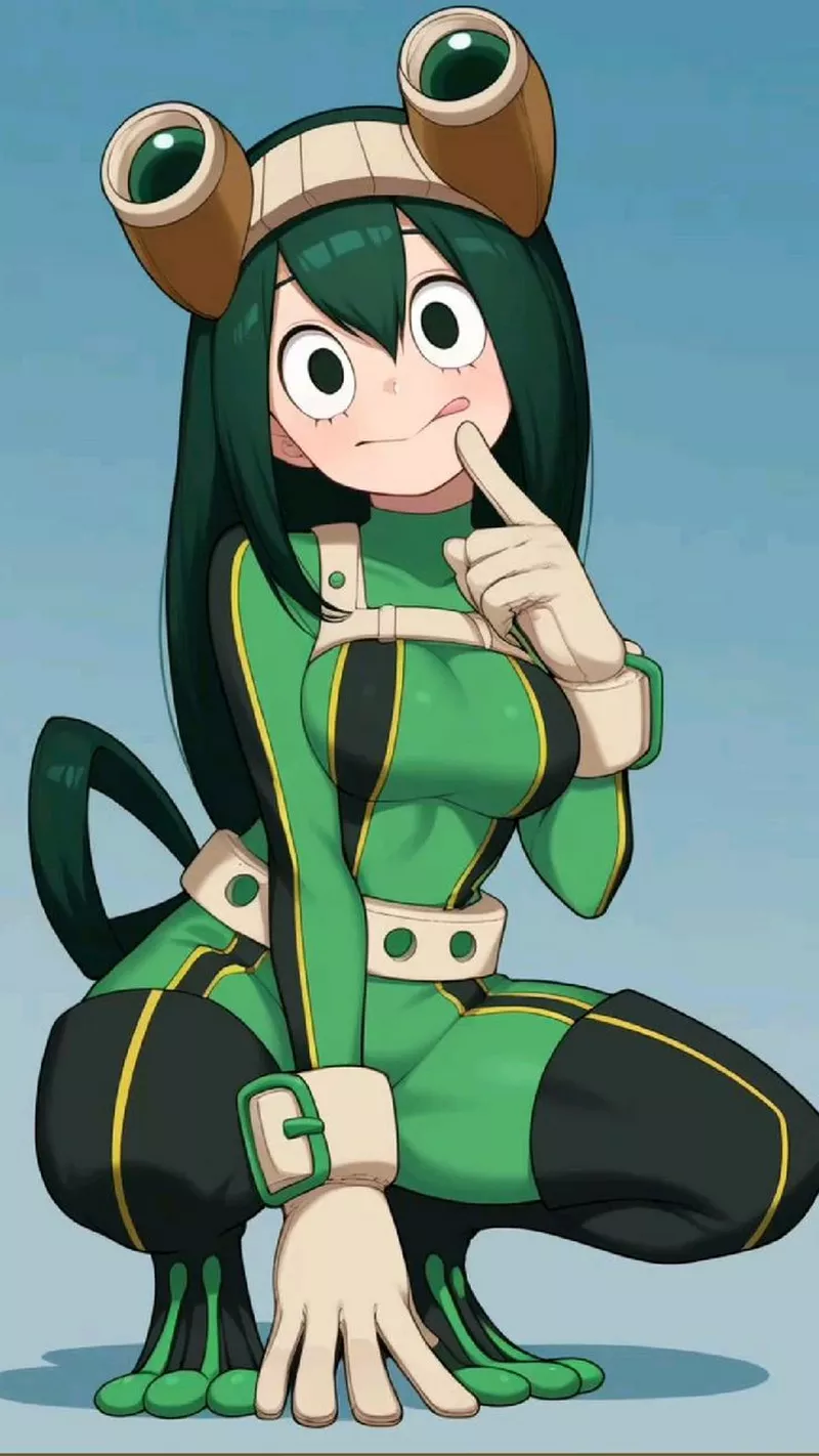 Hình Nền Tsuyu Asui Trong Khung Cảnh Thiên Nhiên Lung Linh Hình Nền Tsuyu Asui Trong Khung Cảnh Thiên Nhiên Lung Linh