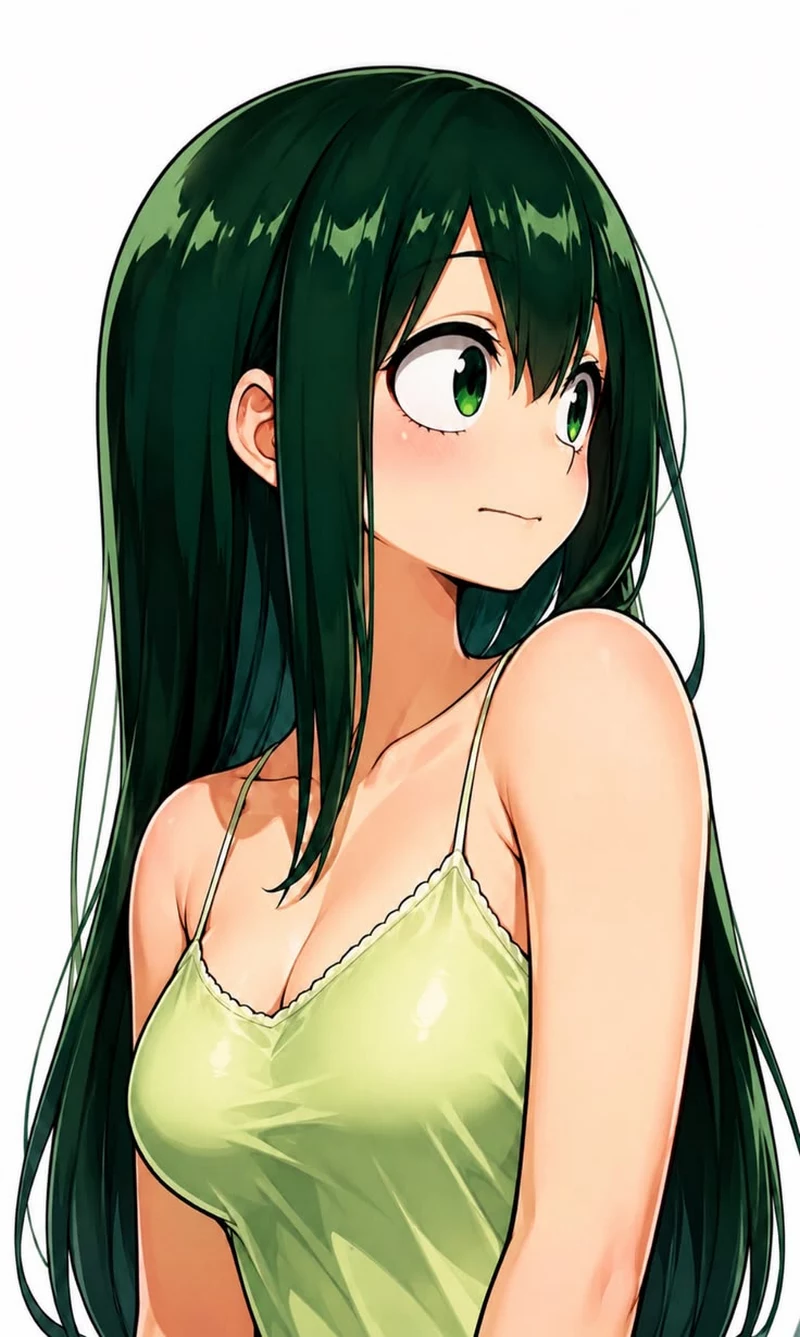 Ngắm Nhìn Hình Nền Tsuyu Asui Với Tạo Hình Anime Đầy Ấn Tượng